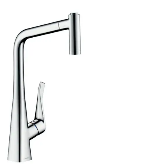 Hansgrohe HG Spültischmischer 320 Metris M71 Ausziehbrause 2jet sBox chrom, 73801000, Artikel in Kategorie